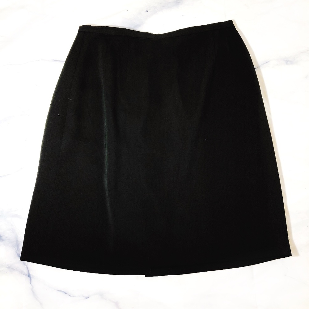 Harve Bernard Vintage Black Pencil Skirt